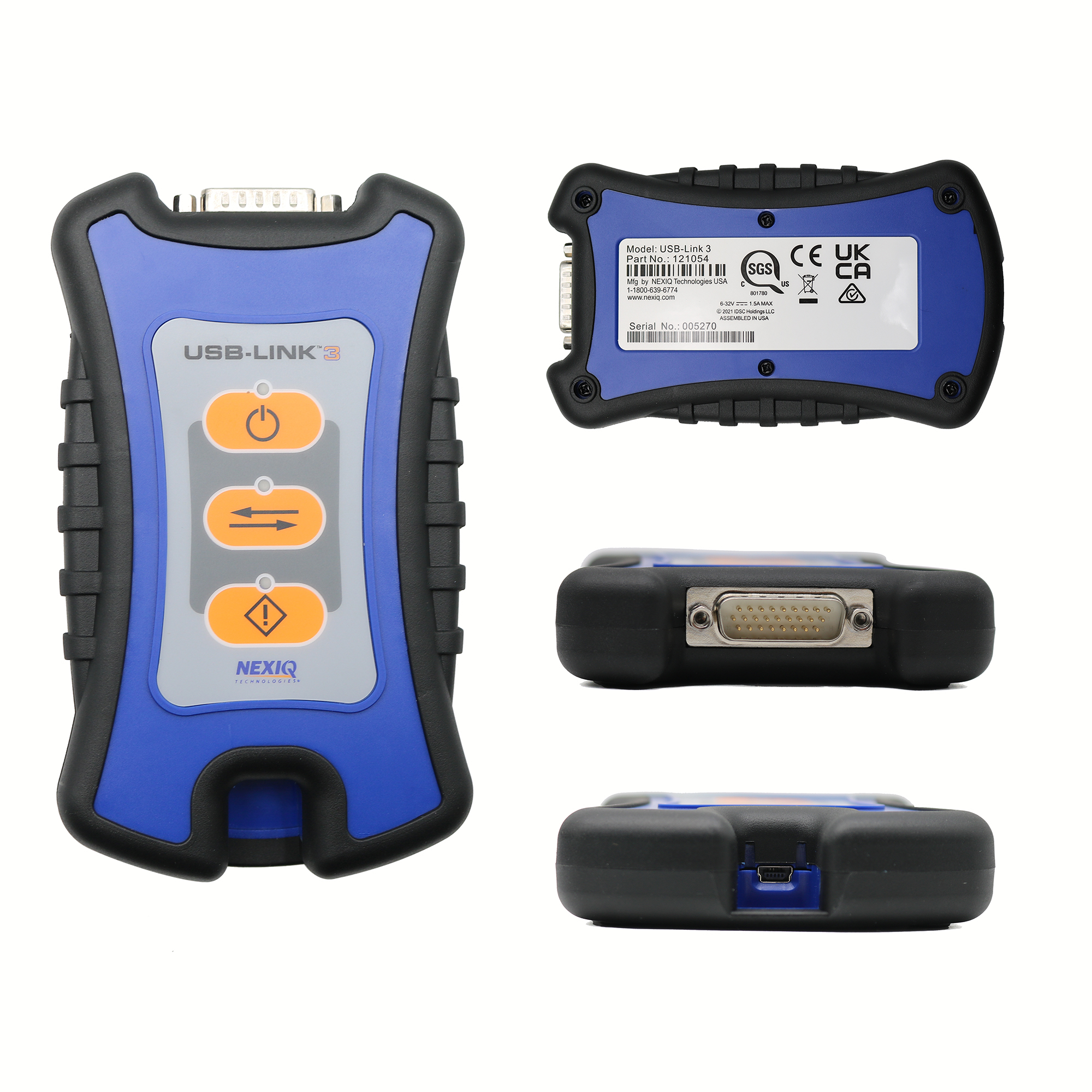NEXIQ 3 121054 USB-Link3 Adapter Diesel Truck Fault Diagnostic Tool %E6%B5%8B%E8%AF%95%E5%99%A85 3