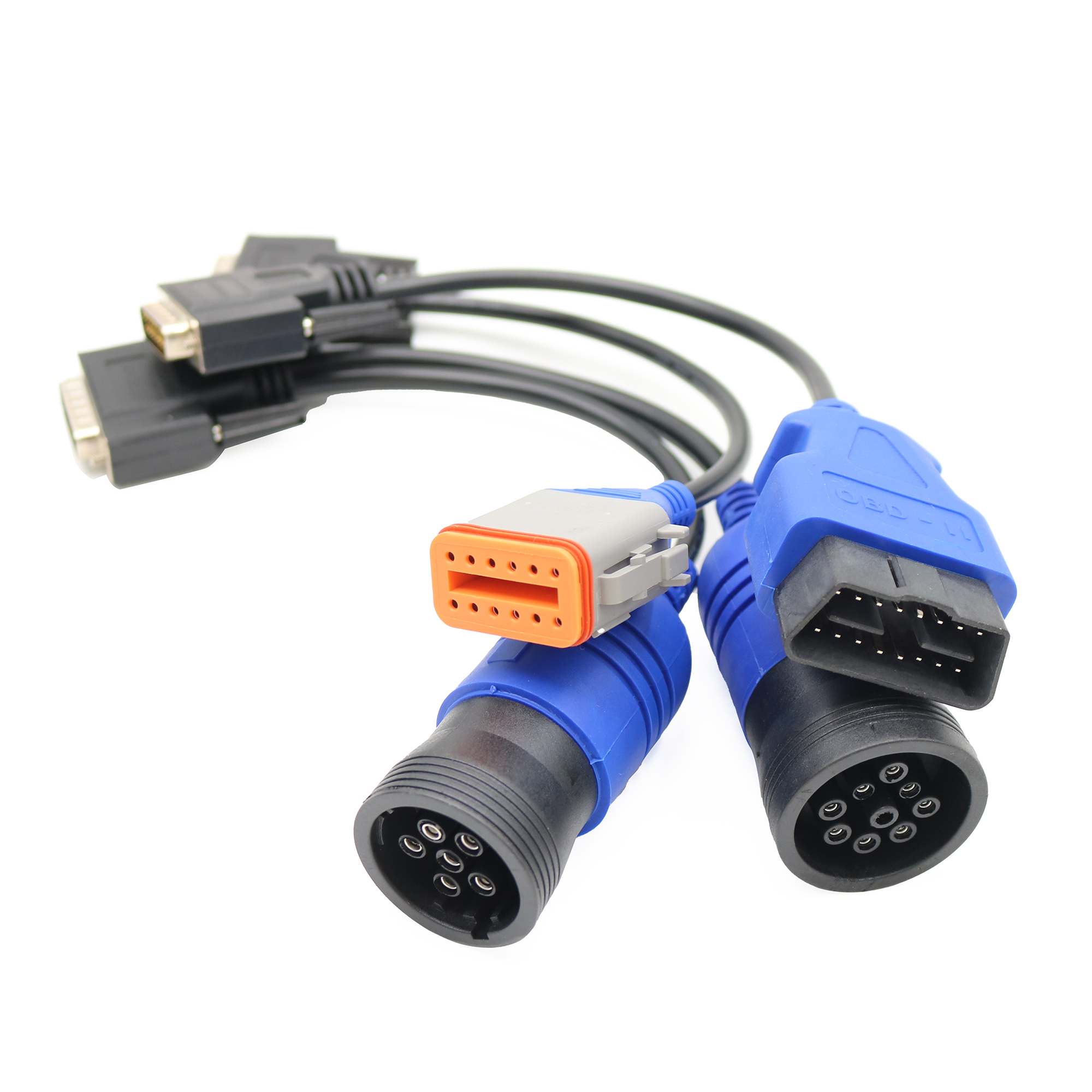 NEXIQ-2 124032 Link 2 Diagnostic Tool for Diesel Heavy Duty Trucks %E7%BA%BF1.2 1
