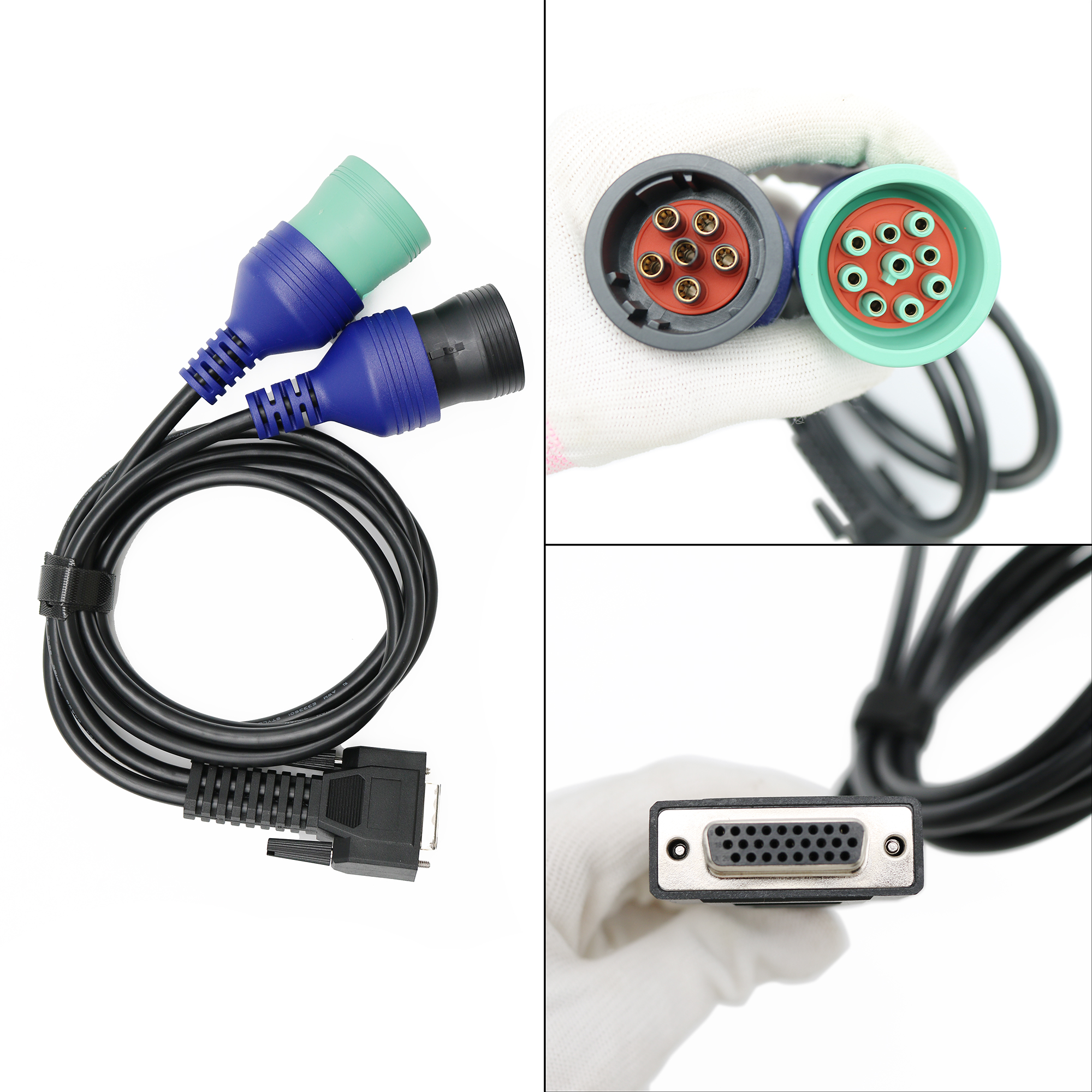 Inline7 Adapter for Cummins Diesel Truck Diagnostic Tool with 9.0 Software %E7%BA%BF2.4