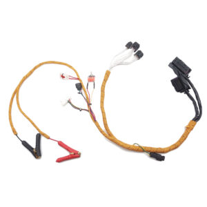diagnosis wiring harness for mitsubishi 4m50 sany sy215 engine start testing cable excavator engine start cable 244