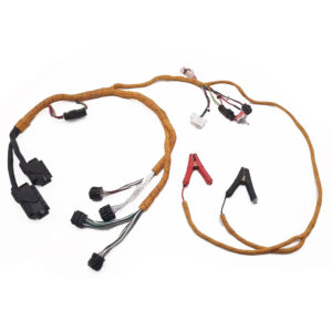 diagnosis wiring harness for mitsubishi d04fr d06fr engine start testing cable excavator engine start cable 237
