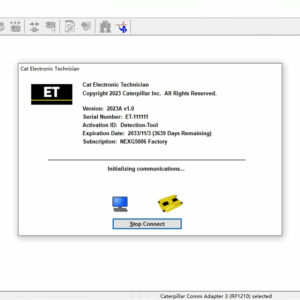 full set caterpillar diagnostic tool 2023a et4 478 0235 testing scanner 538 5051 truck excavator communication 141