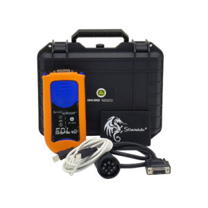 john deere tractor diesel engine diagnostic tool including edl v2 adapter 1