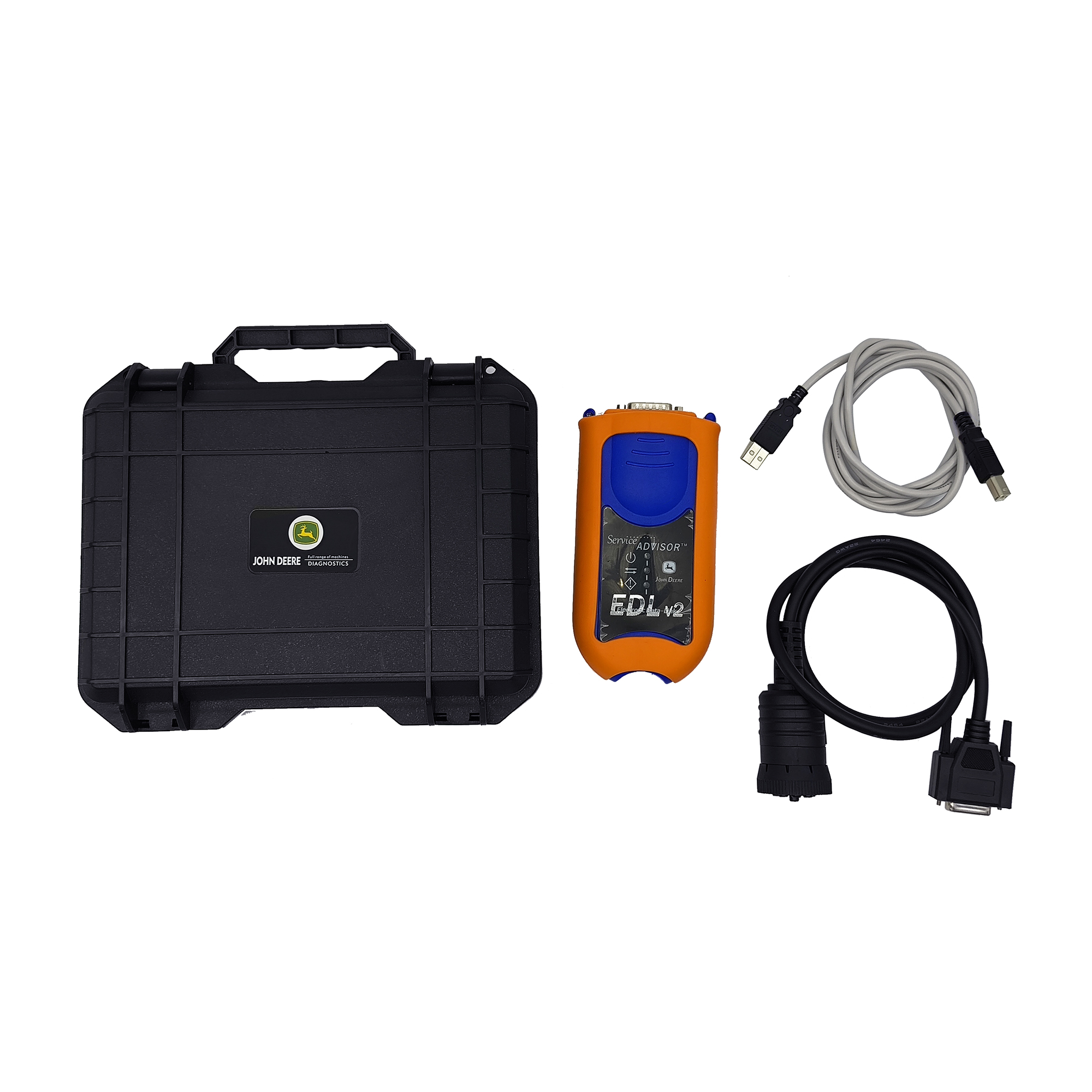 John Deere Tractor Diesel Engine Diagnostic Tool Including EDL V2 Adapter John Deere Tractor Diesel Engine Diagnostic Tool Including EDL V2 Adapter 3