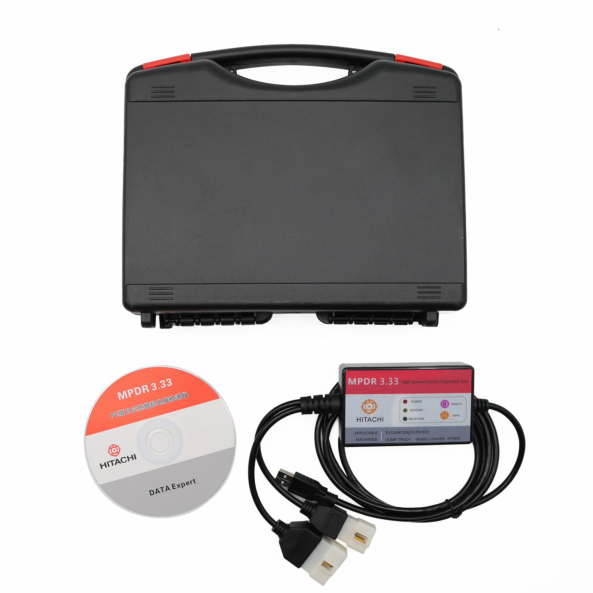 MPDR 3.33 Hitachi Heavy Equipment Diagnostic Scan Tool Tester MPDR 3.33 Hitachi Heavy Equipment Diagnostic Scan Tool Tester 3