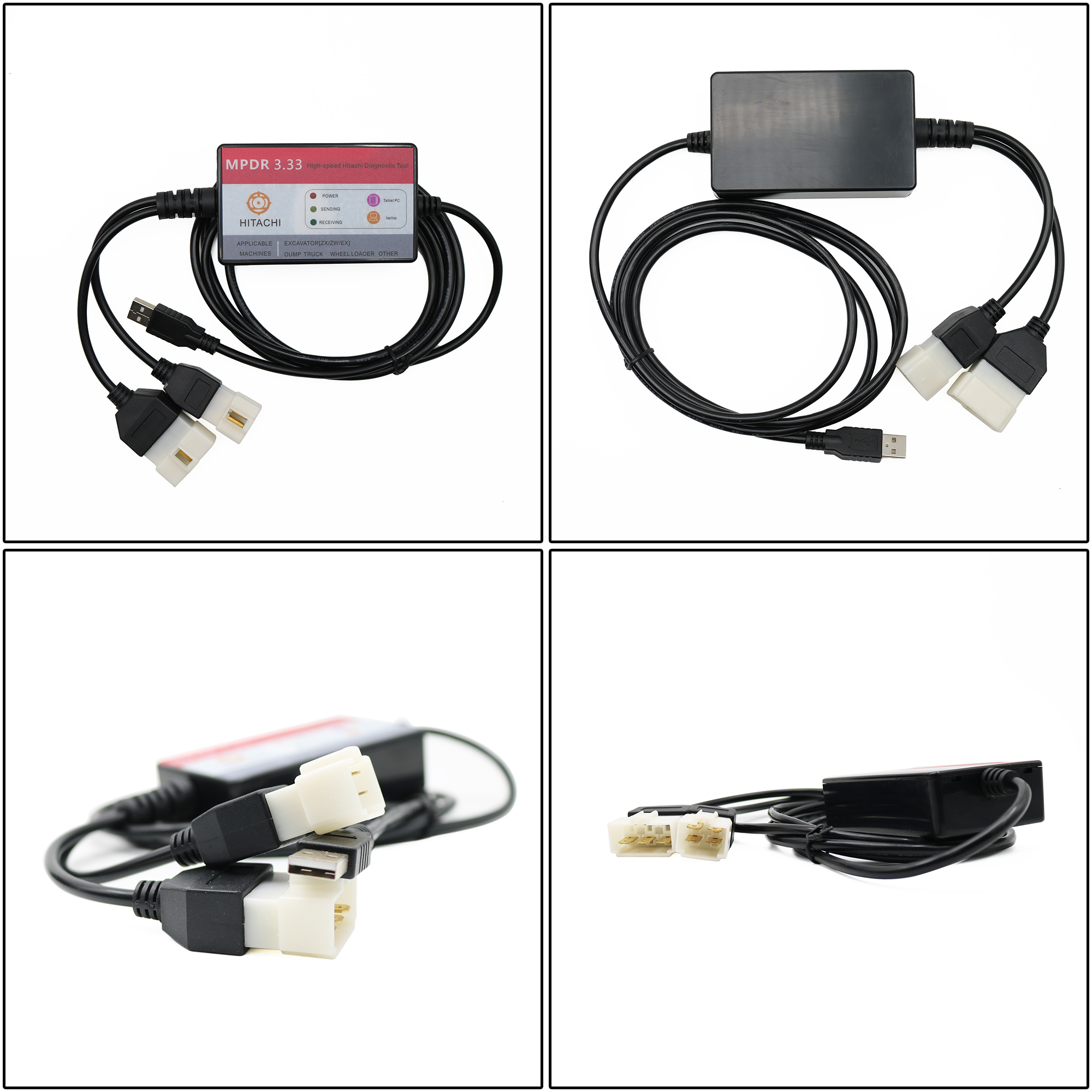 MPDR 3.33 Hitachi Heavy Equipment Diagnostic Scan Tool Tester MPDR 3.33 Hitachi Heavy Equipment Diagnostic Scan Tool Tester 5
