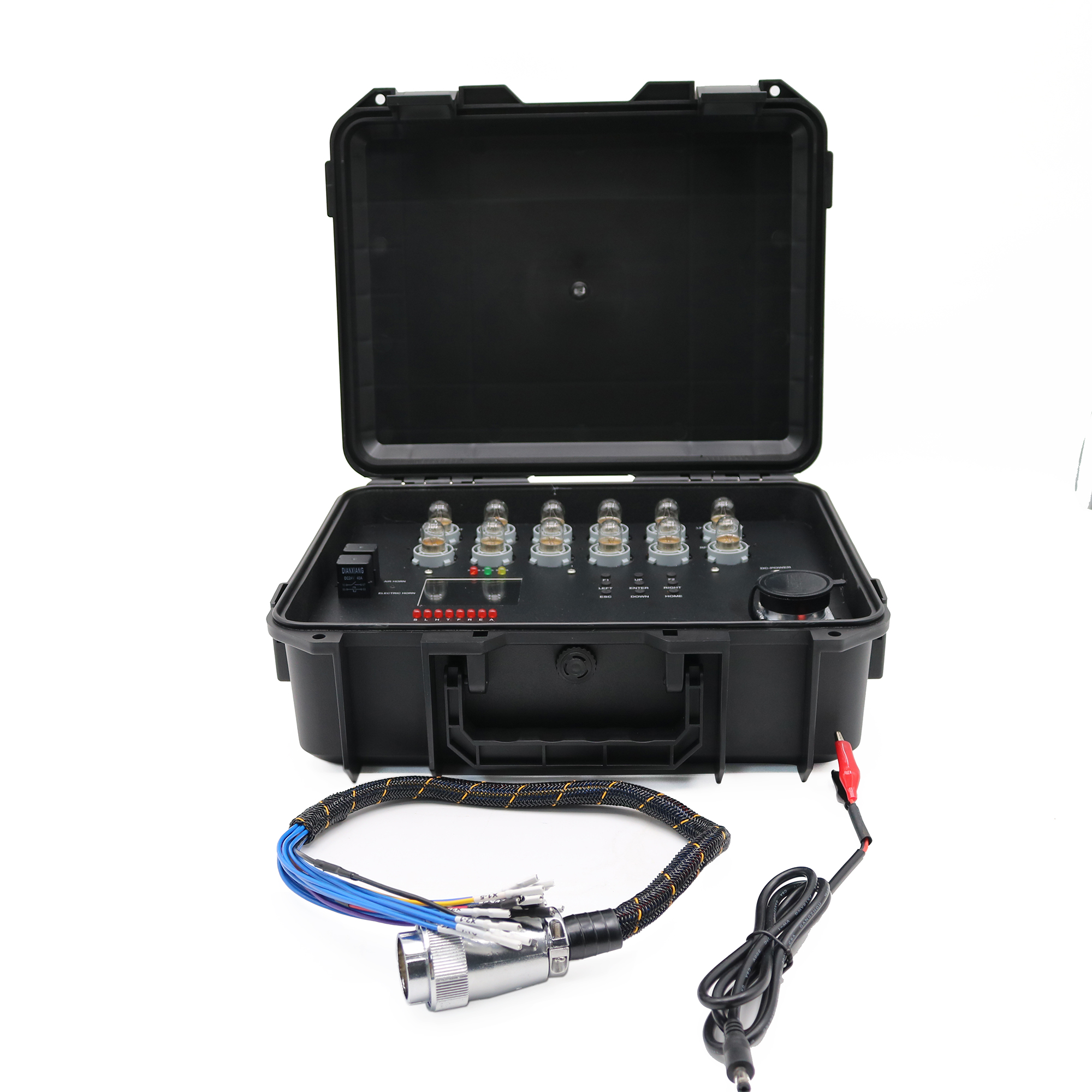 Original new Volvo ECU ECM test bench Volvo lighting full function Test Stand Original New Volvo ECU ECM Test Bench Volvo Lighting Full Function Test Stand VOLVO 6