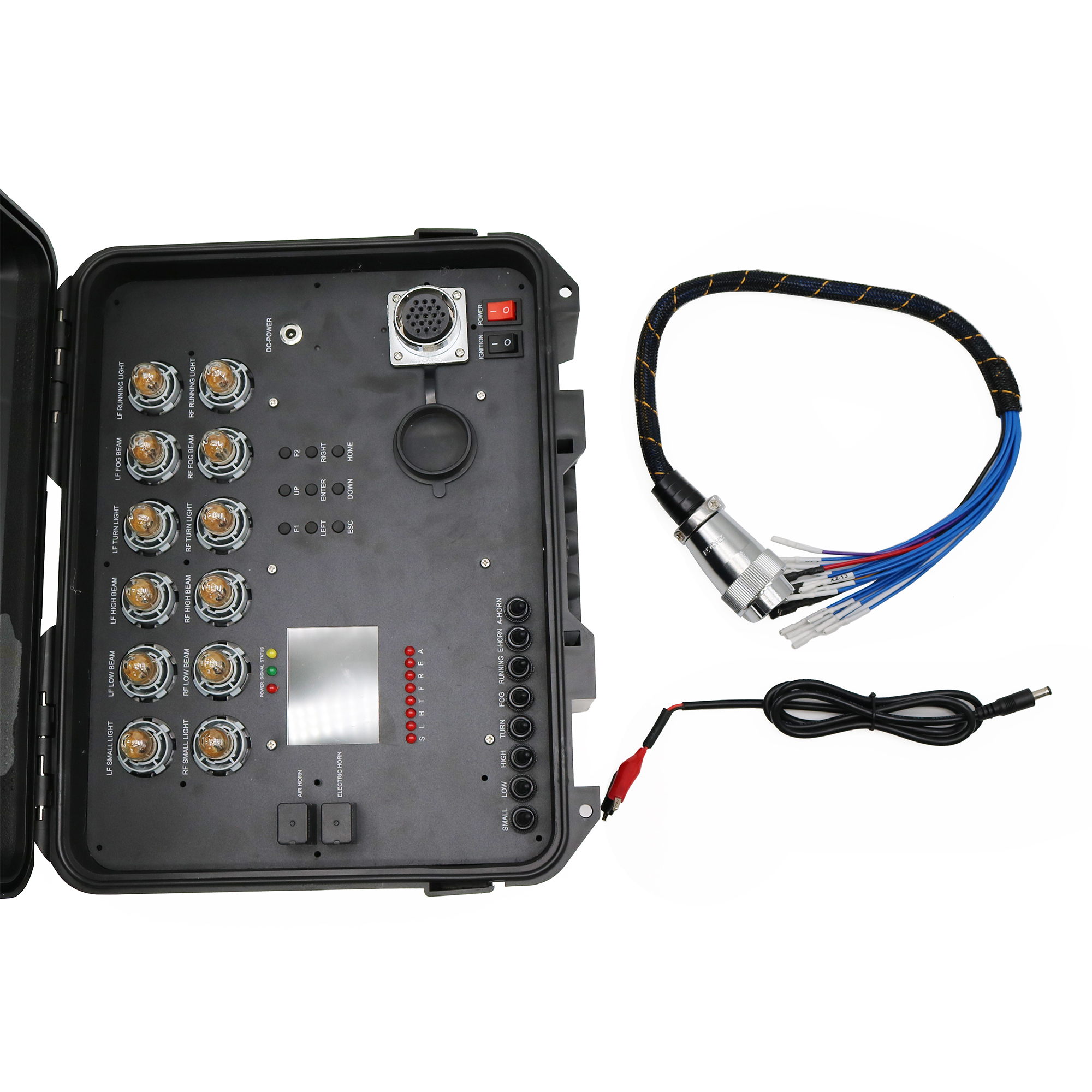 Original new Volvo ECU ECM test bench Volvo lighting full function Test Stand Original New Volvo ECU ECM Test Bench Volvo Lighting Full Function Test Stand VOLVO 7