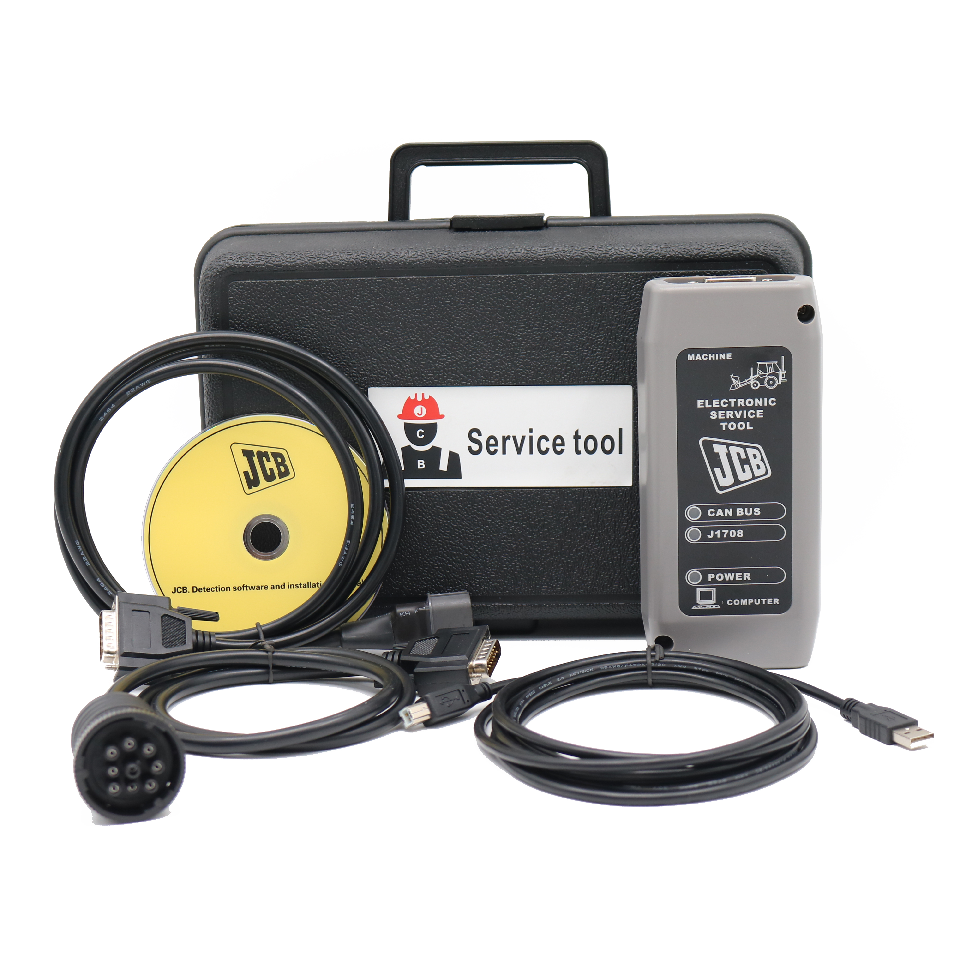 V24.1.3 JCB Agricultural Equipment Diagnostic Tool DLA Diagnostic Kit 1