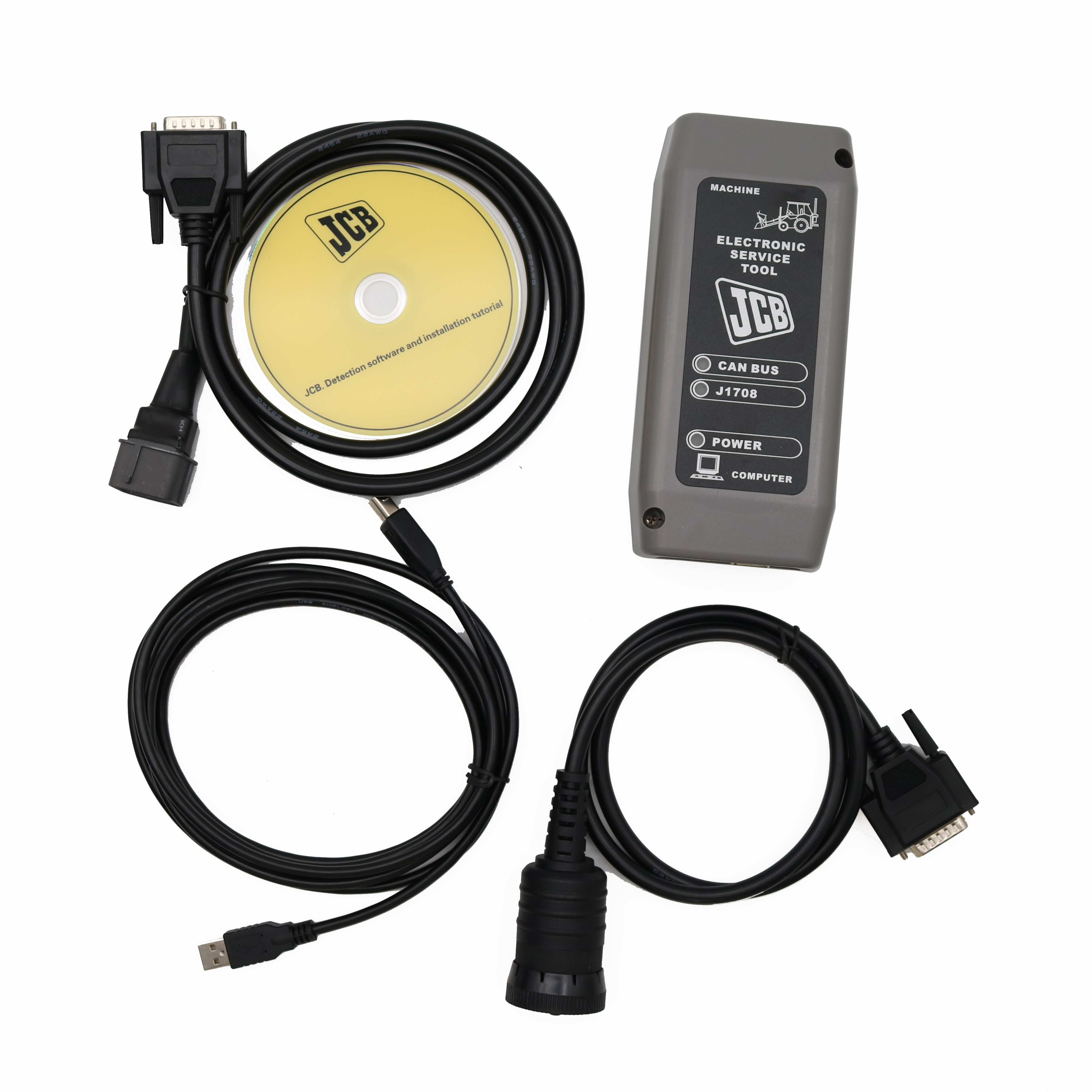 V24.1.3 JCB Agricultural Equipment Diagnostic Tool DLA Diagnostic Kit 3