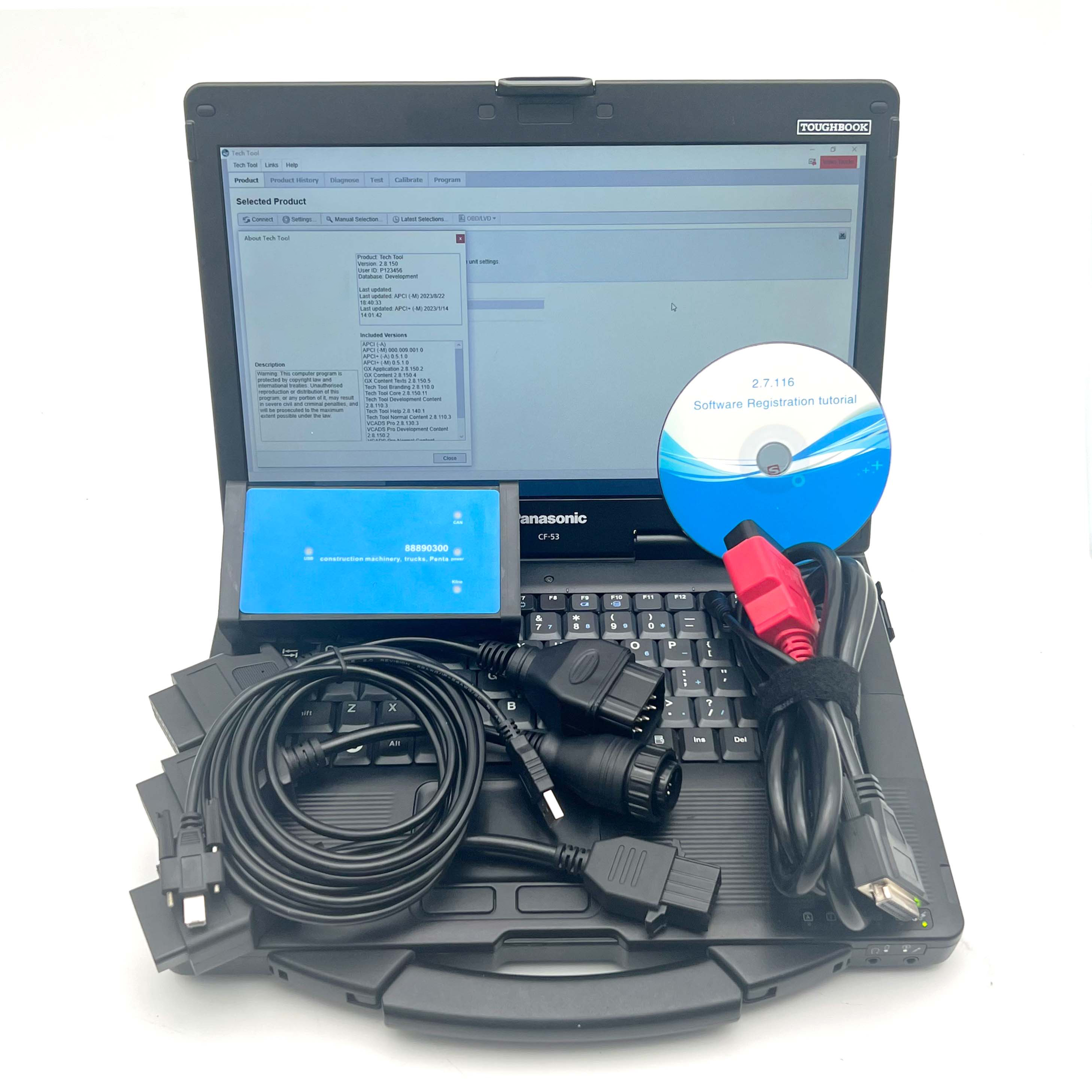 Volvo Vocom 88890300 Diagnostic Tool Diagnostic Scanner Diagnostic Kit 3