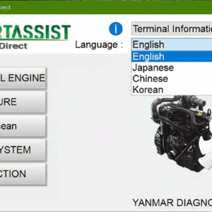 yanmar software for diesel efi engine excavator tractor marine generator diagnostic tool 35