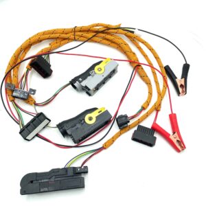 for volvo excavator offline start controller unit diagnostic tool engine programming test brush wire harness cable 307