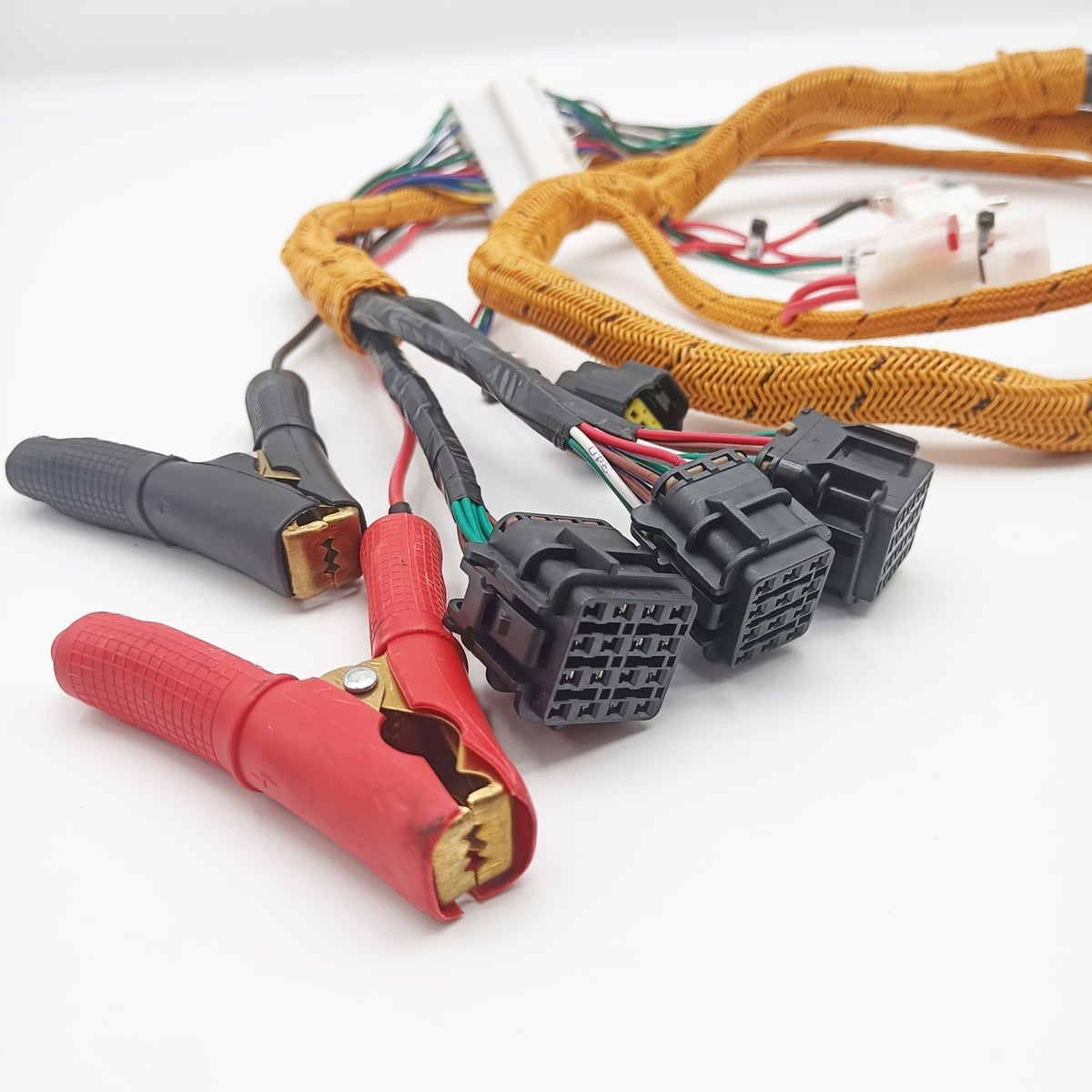 Diagnosis Wiring Harness for Kobelco J05 J08 P11C Engine Start Testing Cable, Excavator Computer Board Engine Start Cable 2 05ff