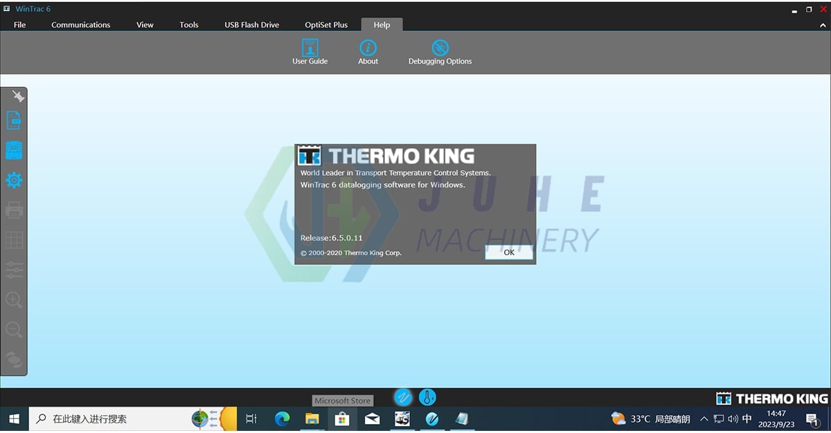 Wintrac Thermo King Diagnostic Tool Fault Scanner with V5.7 Software Troubleshooting software
